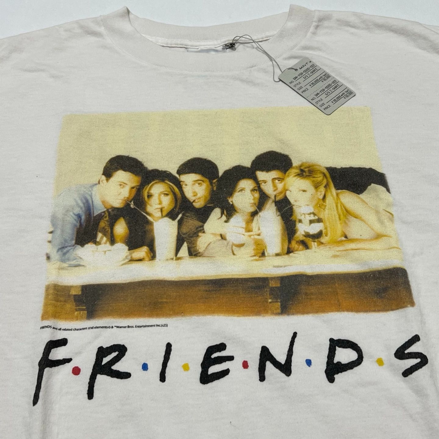 【SAINTMXXXXXX】×FRIENDSFRD_SS TEE/FRIENDS /WHT/要在庫確認 SAINT M×××××× (セントマイケル) × FRIENDS / FRD_SS TEE |公式