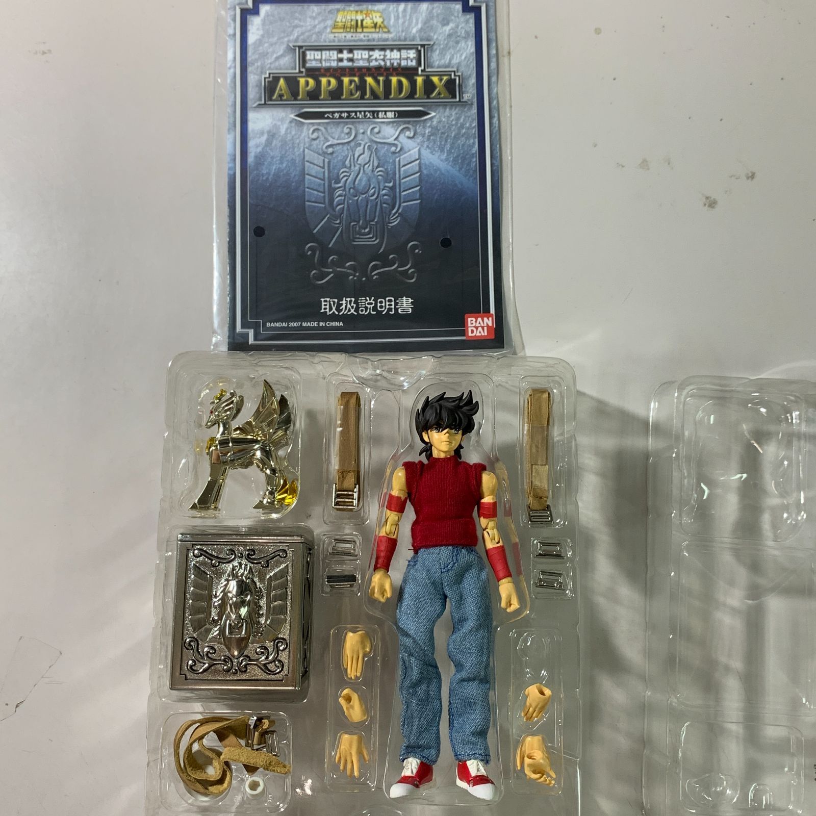 聖闘士聖衣神話 APPENDIX ペガサス星矢(私服) & ドラゴン紫龍(私服