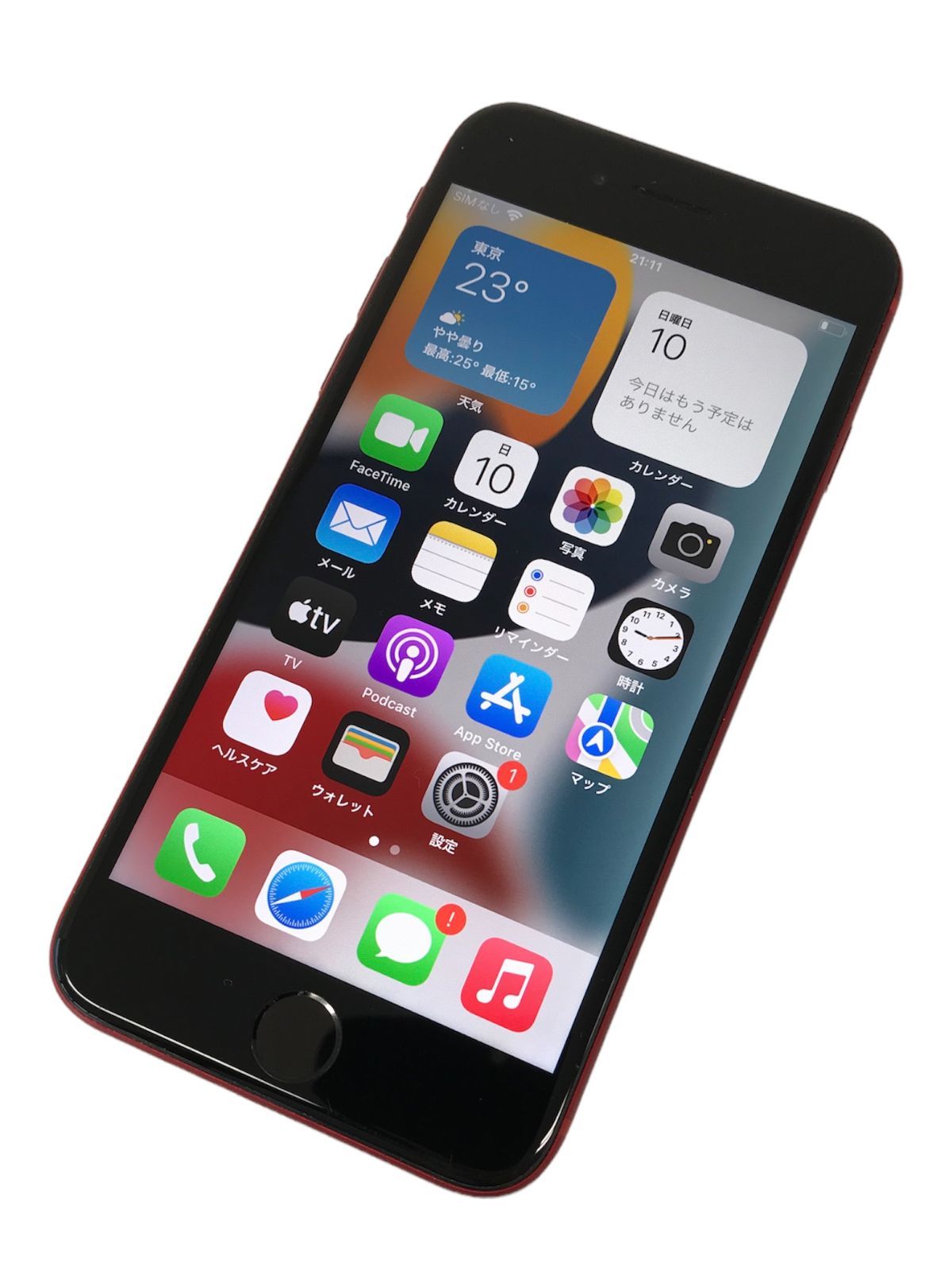 スマートフォン/携帯電話 スマートフォン本体 θ【SIMロック解除済み】iPhone 8 64GB RED