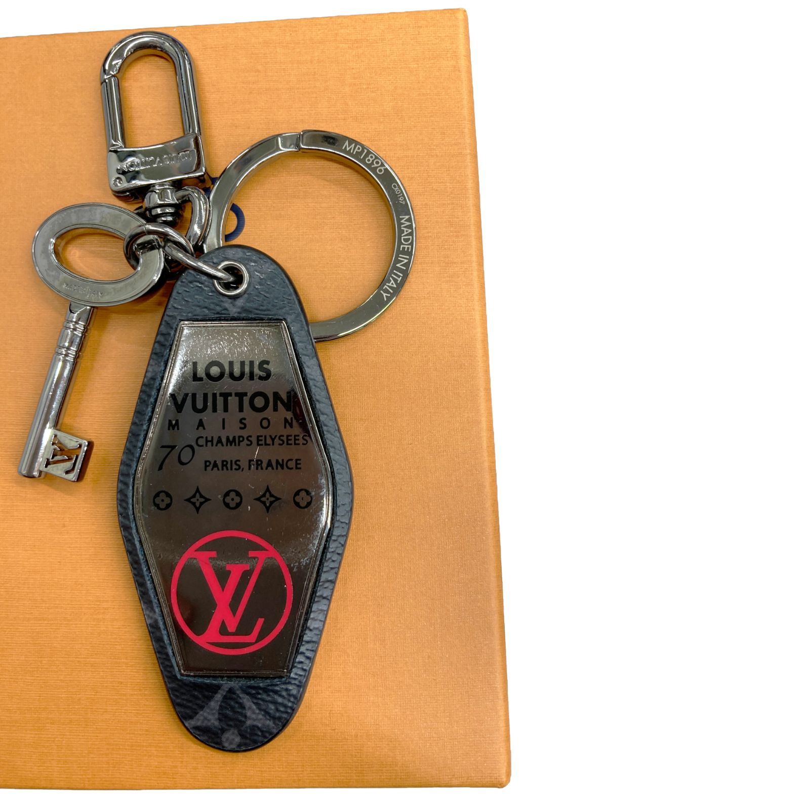 キーリングメンズ ルイヴィトン キーリング モノグラム LOUIS VUITTON 