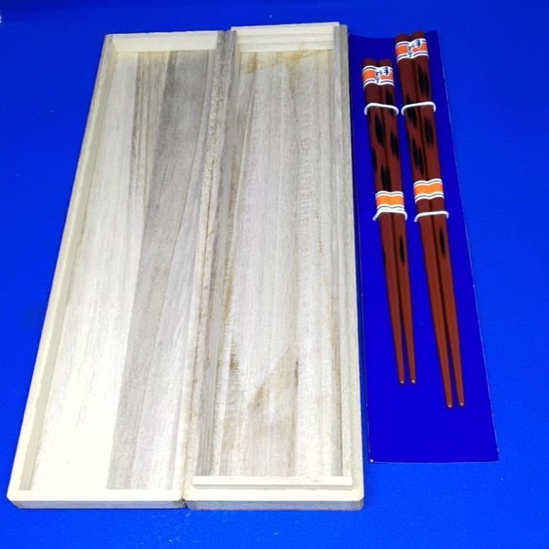 根来塗 箸箱 本漆器 根来塗 箸箱 本漆器