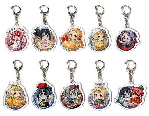 中古】キーホルダー・マスコット(キャラクター) 全10種セット 「結城友