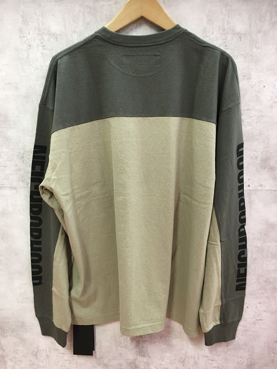 NEIGHBORHOOD BICOLOR CREWNECK LS 232UNNH-CSM04 ネイバーフッド バイ