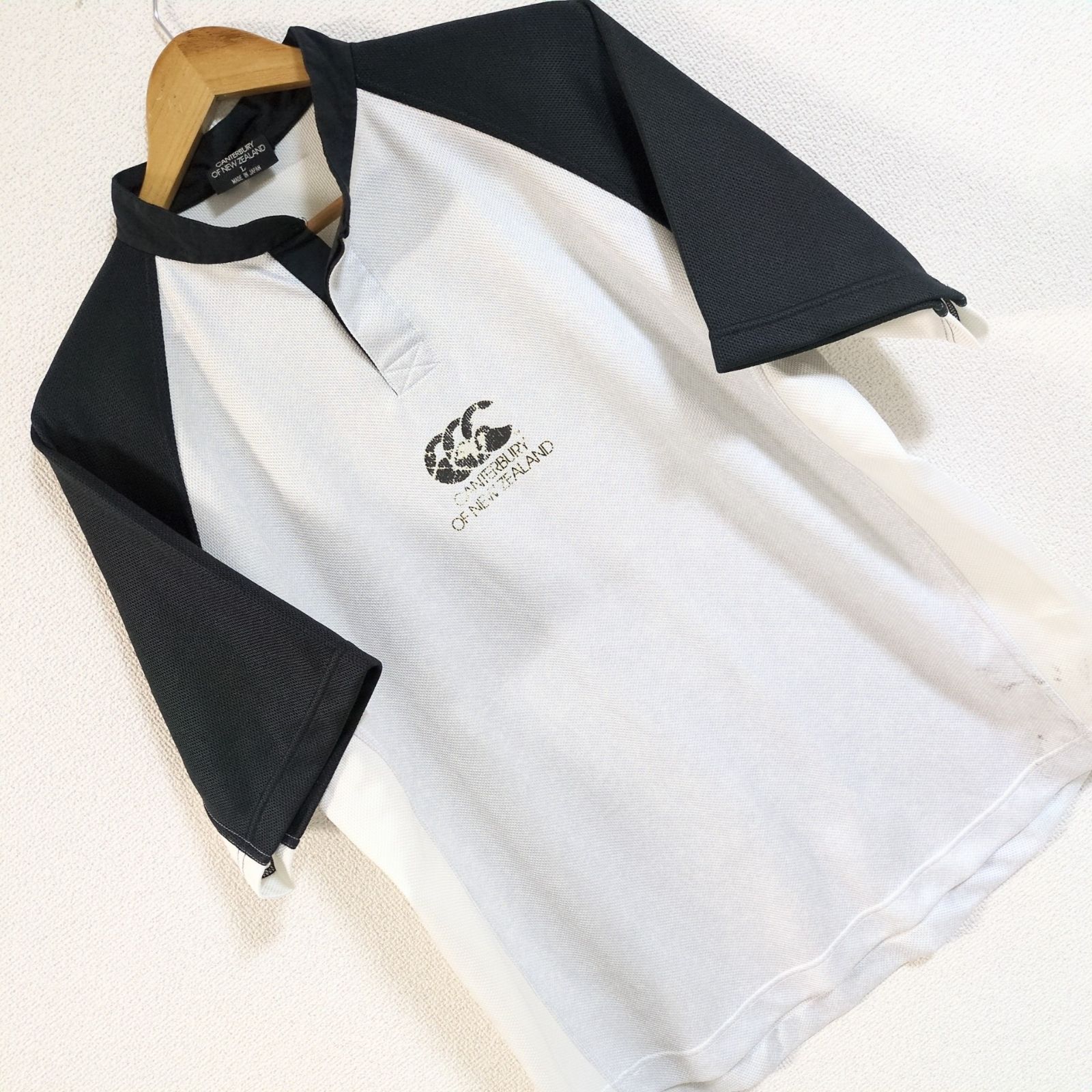CANTERBURY OF NEW ZEALAND半袖シャツ！Lサイズ！ CANTERBURY OF NEW ZEALAND半袖シャツ！Lサイズ！ 楽天市場