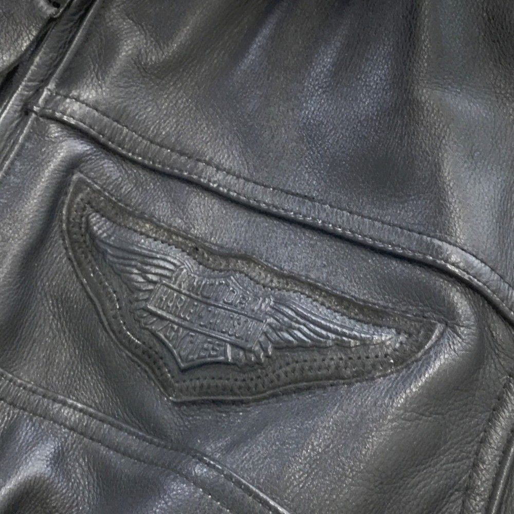 HARLEY DAVIDSON ハーレーダビッドソン レザー シングル ライダース