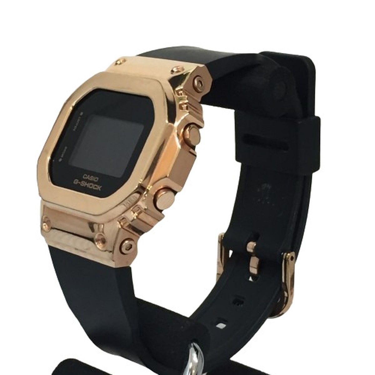 G-SHOCK カシオ GM-5600 PG 腕時計 デジタル レディース クォーツ ゴールド ブラック