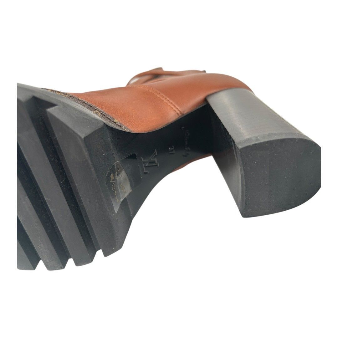 Louis Vuitton レディース ブーツ ブラウン サイズ表記37 KIN-KAAI_COM