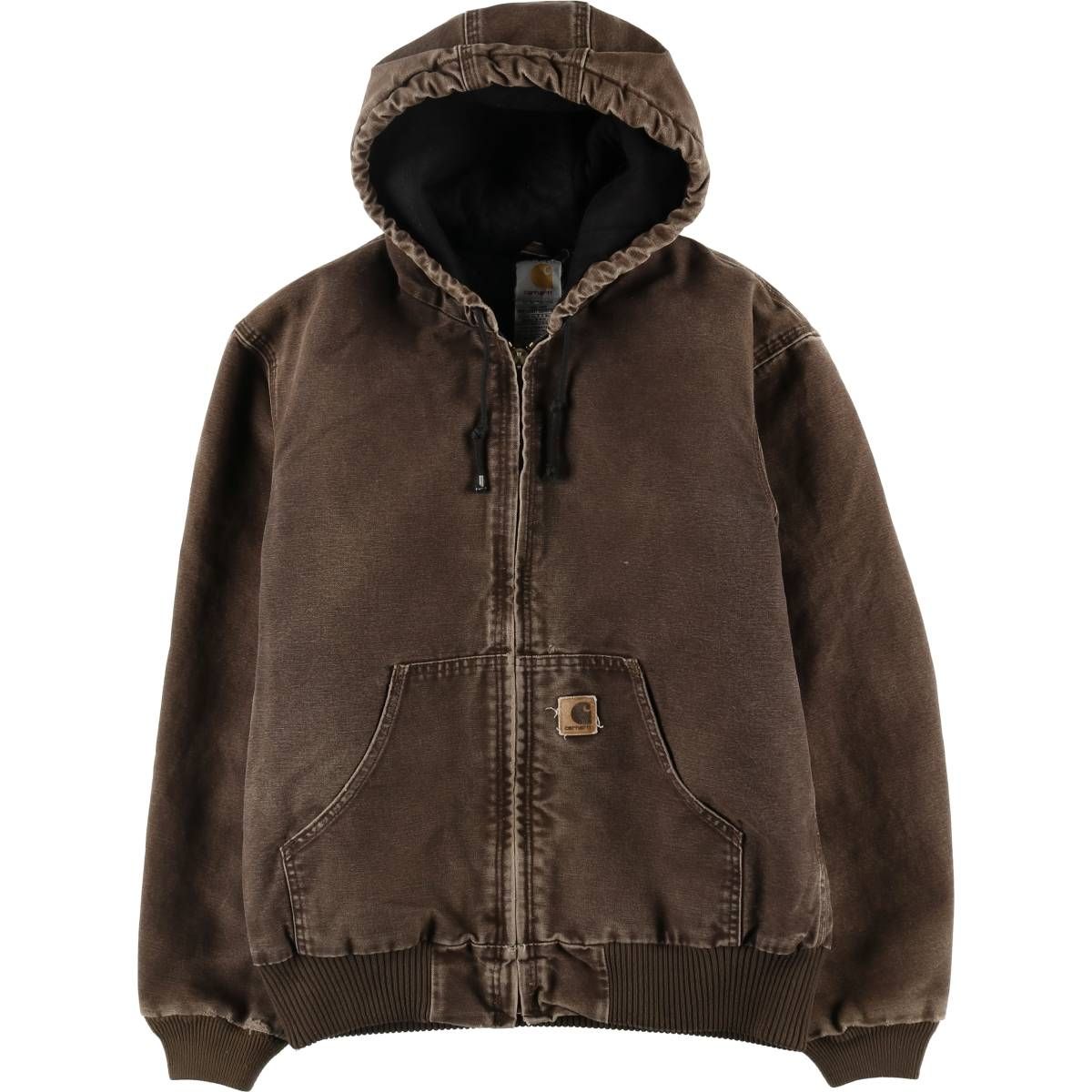 古着 カーハート Carhartt アクティブジャケット ダックフルジップ