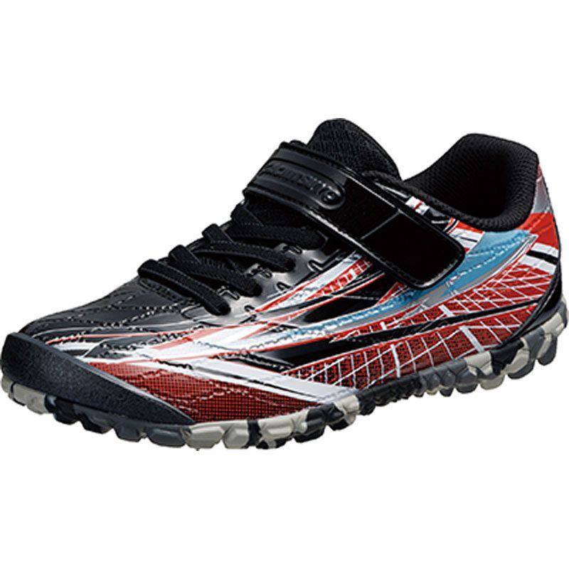 アサヒシューズ Asahi アサヒ J045 BK アサヒ シューズ(ジュニア) (KE74943)、22.5cm