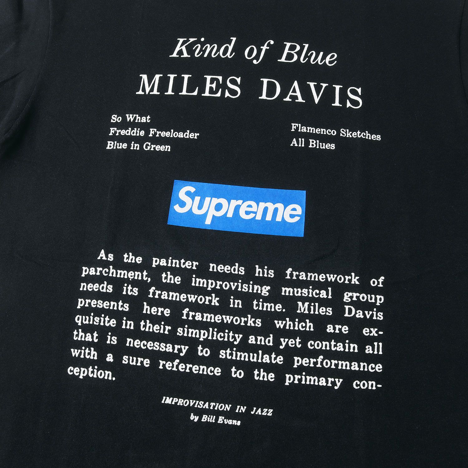 Supreme シュプリーム Tシャツ サイズ:M / 08AW Miles Davis BOXロゴ 