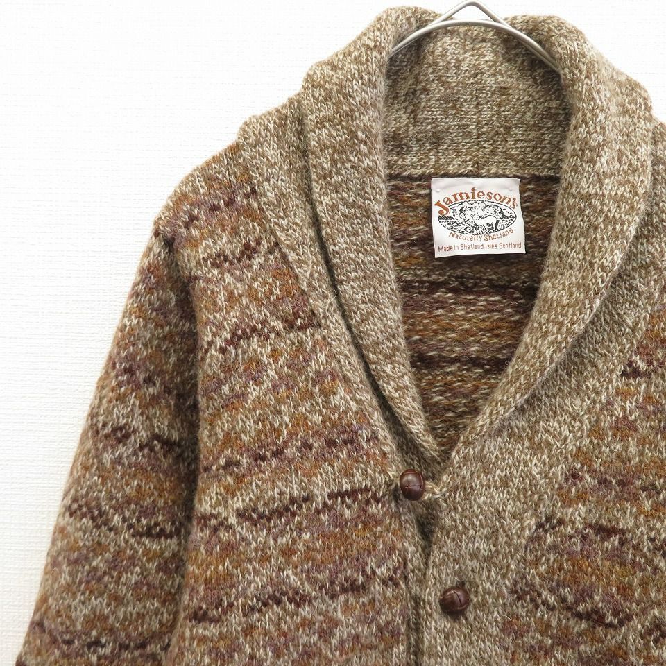 JAMIESON'S ジャミーソンズ スコットランド製 カーディガン JAMIESON'S ジャミーソンズ スコットランド製 カーディガン