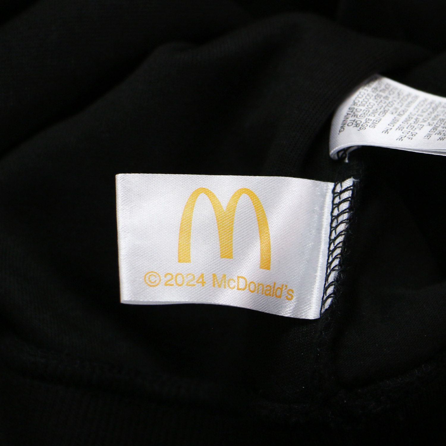 新品】graniph グラニフ McDonalds パーカー ブラック 黒 サイズ:S 