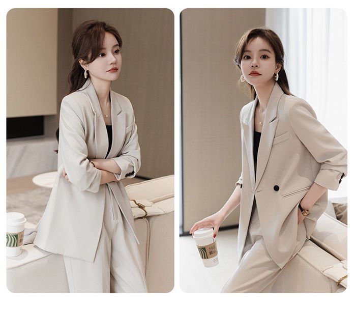 レディーススーツパンツスーツ大きいサイズパンツセットアップレディーススーツフォーマルジャケットビジネススーツスーツセット