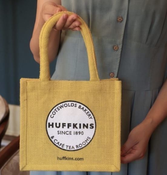 【HUFFKINS】Eco Jute Large ショッピングバック Amazon.co.jp: HUFFKINS [ハフキンス] ジュートエコバッグ 22cm