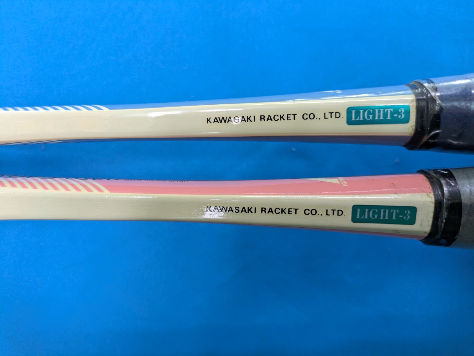 新品未使用】Kawasaki LADY'S 3100 軟式テニスラケット 木製 昭和