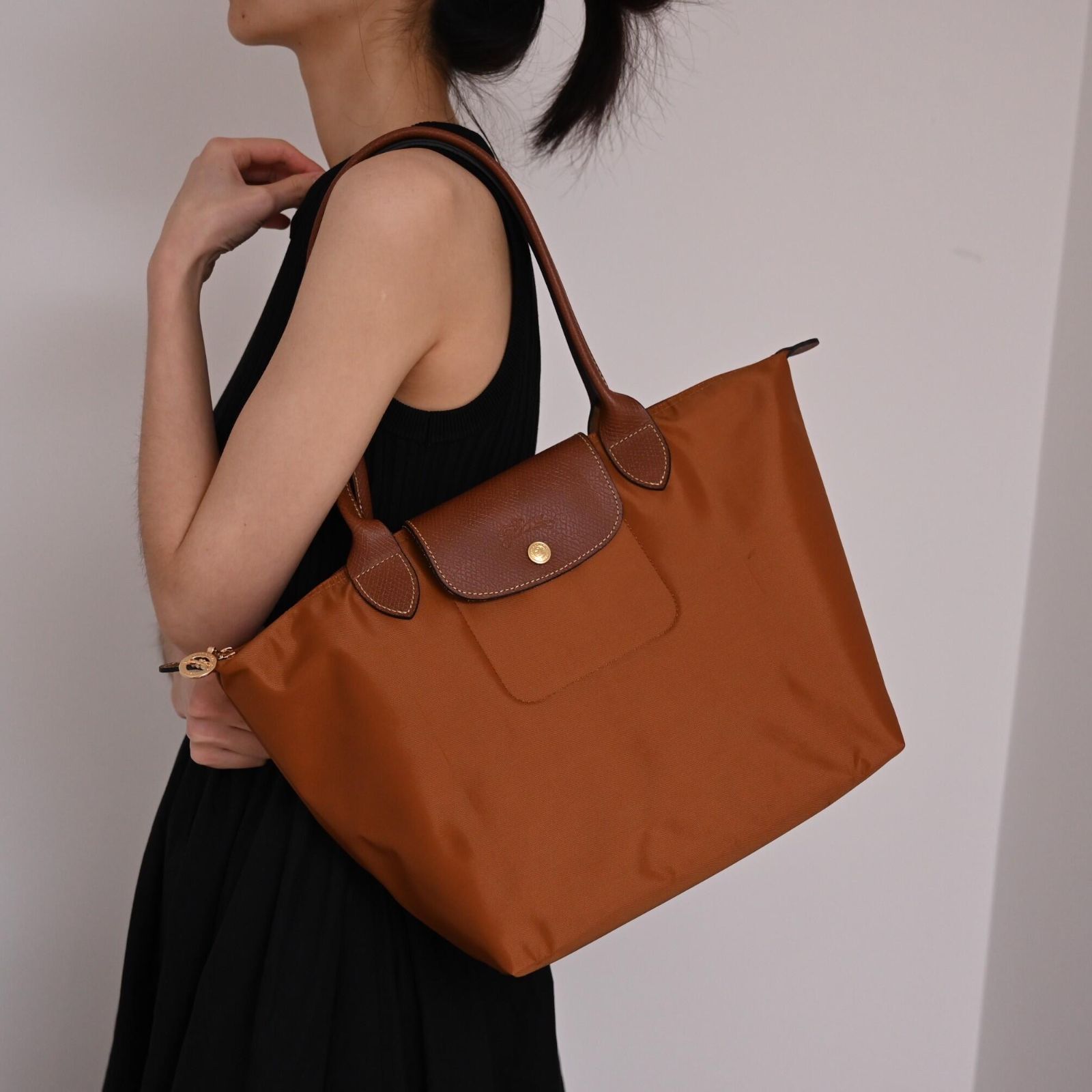 未使用 ロンシャンル プリアージュ トートバッグ レディース L ブラウン ロンシャン LONGCHAMP トートバッグ プリアージュ オリジナル