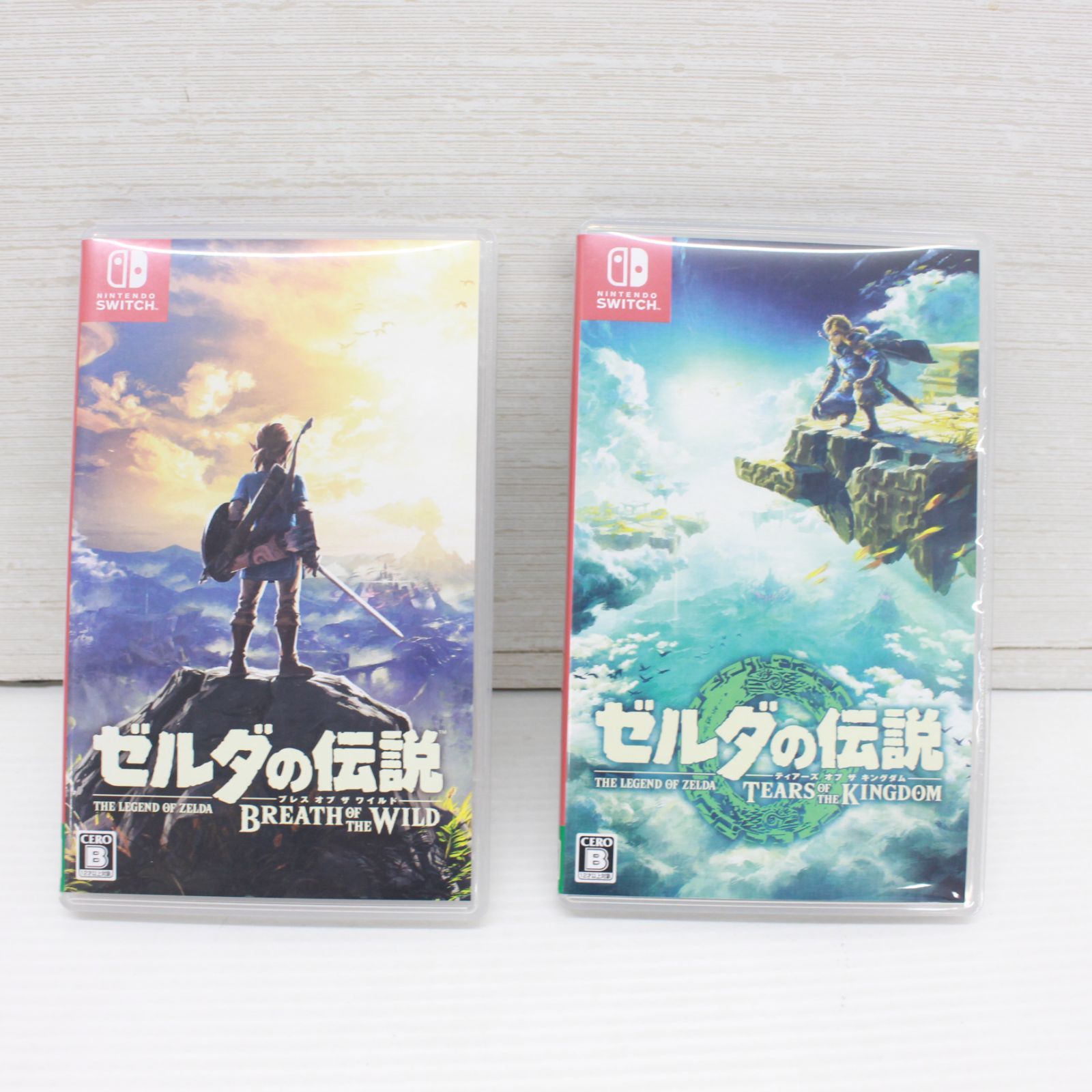 ゼルダの伝説 ブレスオブザワイルド ティアーズオブキングダム セット