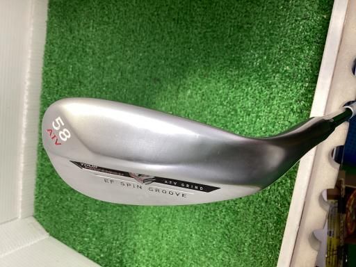 テーラーメイド TOUR EF SPIN GROOVE 2016 58° ATV ウェッジ WG 特注シャフト フレックスS メンズ 男性用 右利き 右用 Bランク ゴルフクラブ