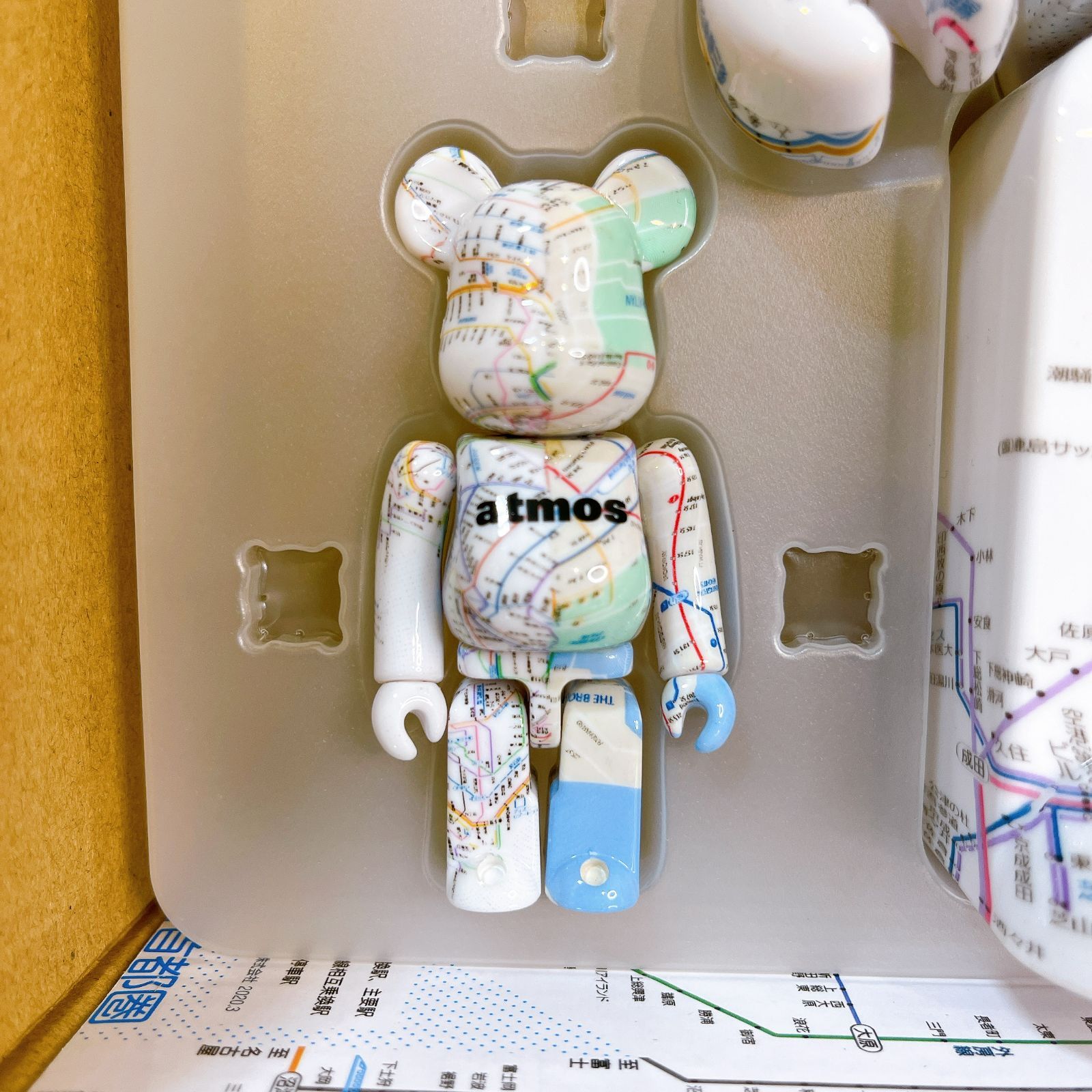 アトモス ベアブリック subway&nyc 100%&400% 未開封品 メディコム BE