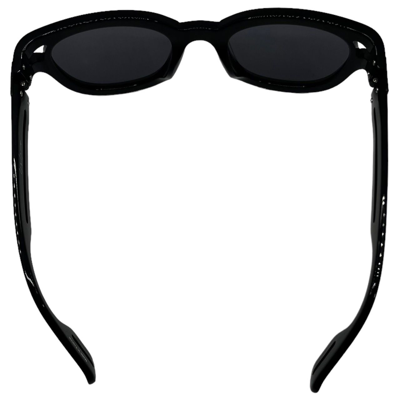 YOHJI YAMAMOTO POUR HOMME(ヨウジヤマモトプールオム) ACETATE METAL SUNGLASSES/アセテートメタルサングラス  20-9003-2 ブラック ケース付 - メルカリ