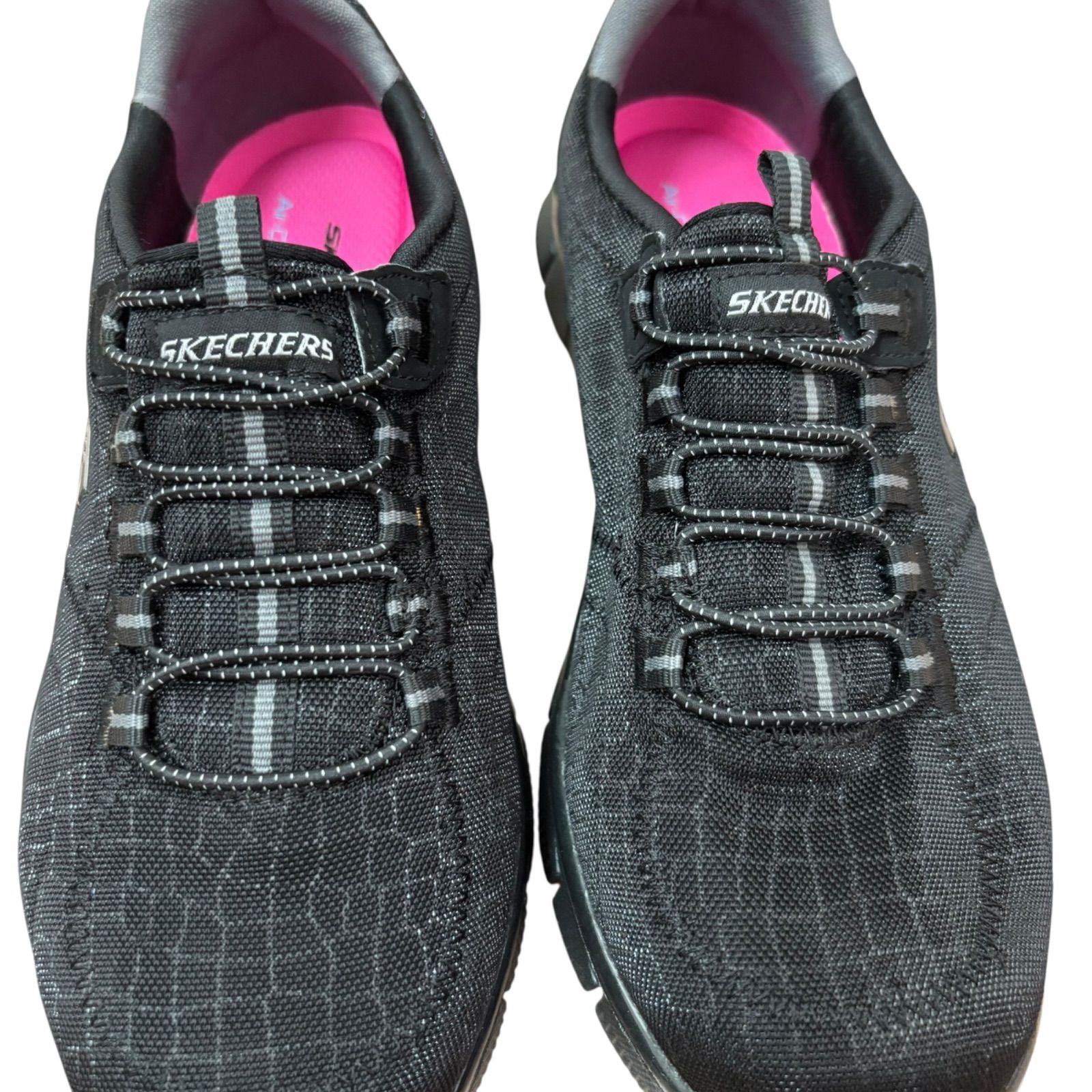 美品✨️スケッチャーズ 厚底 メモリーフォーム ブラック 24.5 極美品】未使用級 SKECHERS スケッチャーズ MEMORY FOAM - メルカリ