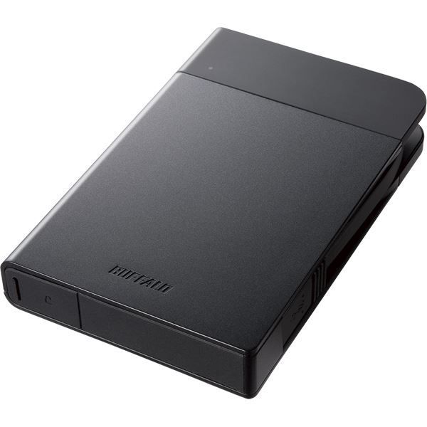 USB3.1 Gen1 対応 耐衝撃ポータブルHDD 2TB ブラック HD-PZF2.0U3-BKA