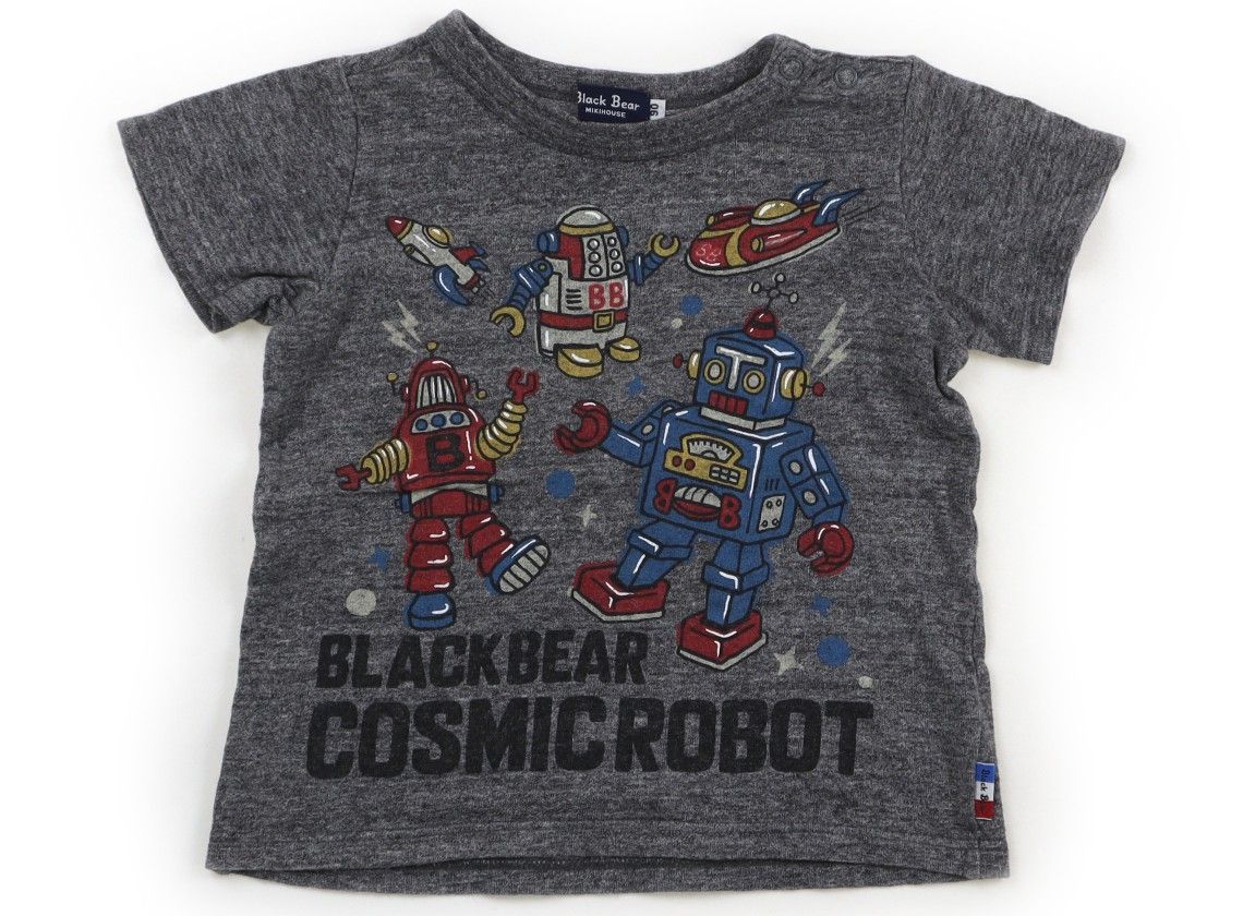 [新品] ミキハウス 半袖 Tシャツ 90 ミキハウスベア セーラーカラー 半袖Tシャツ（Tシャツ