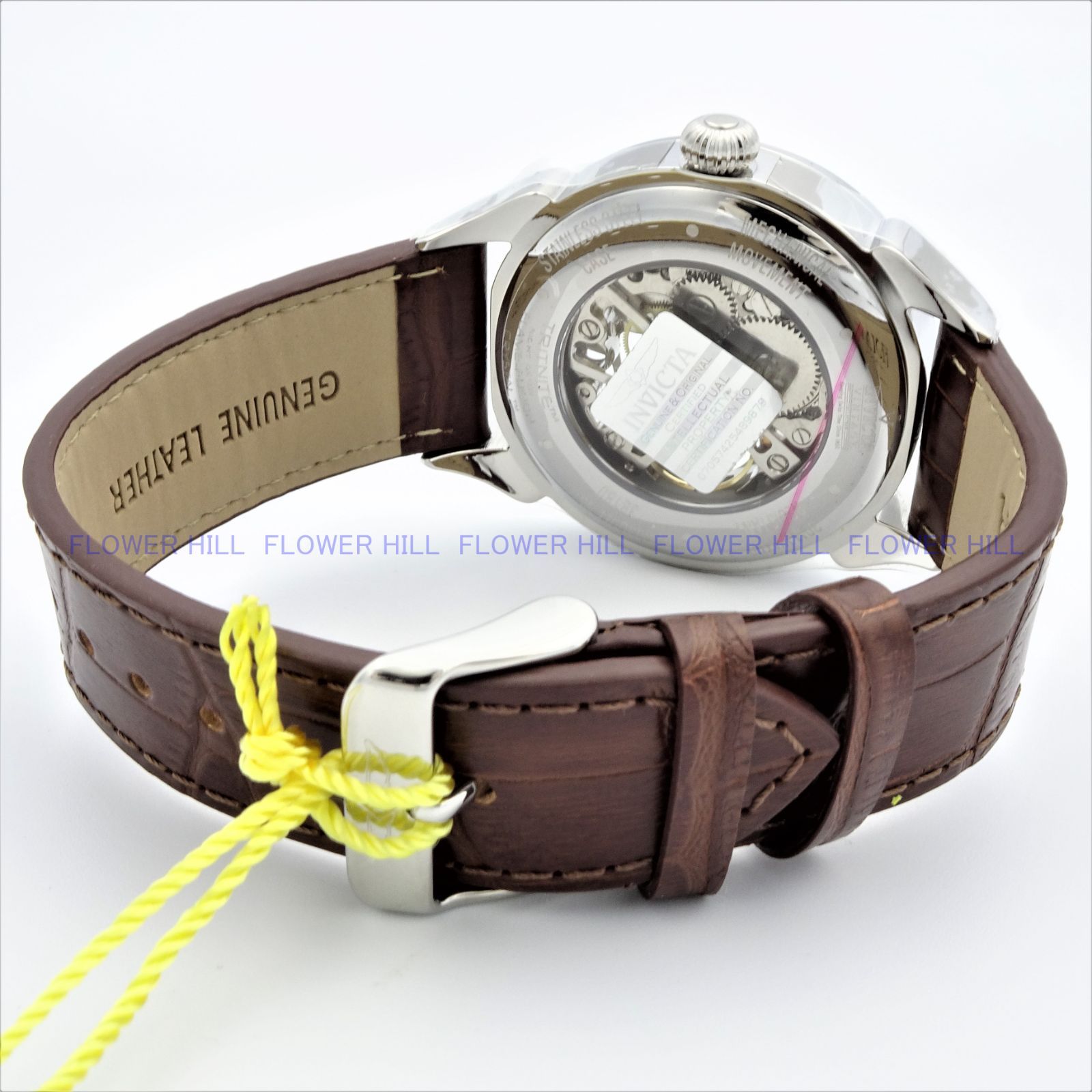 再入荷！ INVICTA 腕時計 38160 Vintage 手巻き レザー スチール