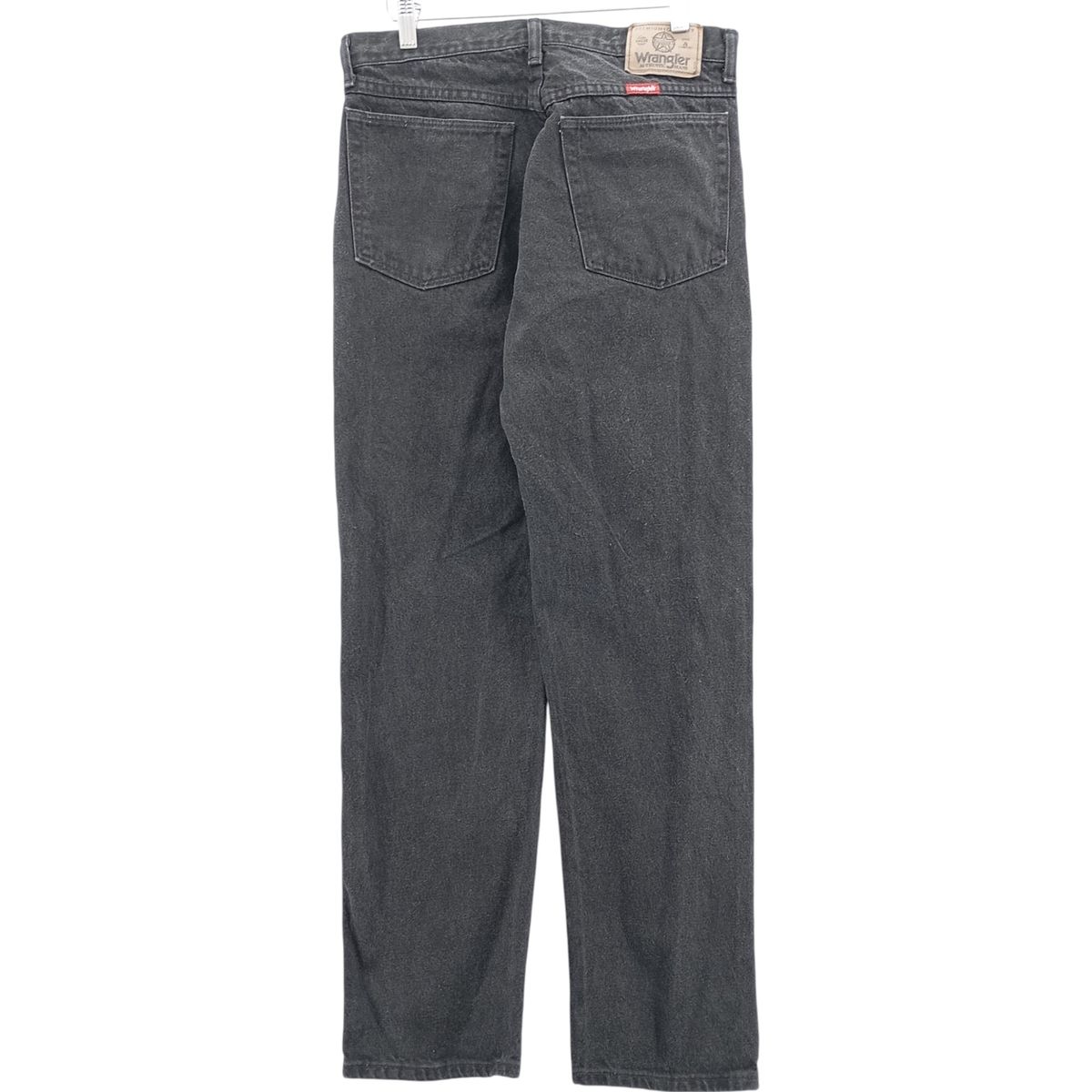 古着 ラングラー Wrangler ブラックデニム ストレートデニムパンツ メンズw32相当 eaa419017