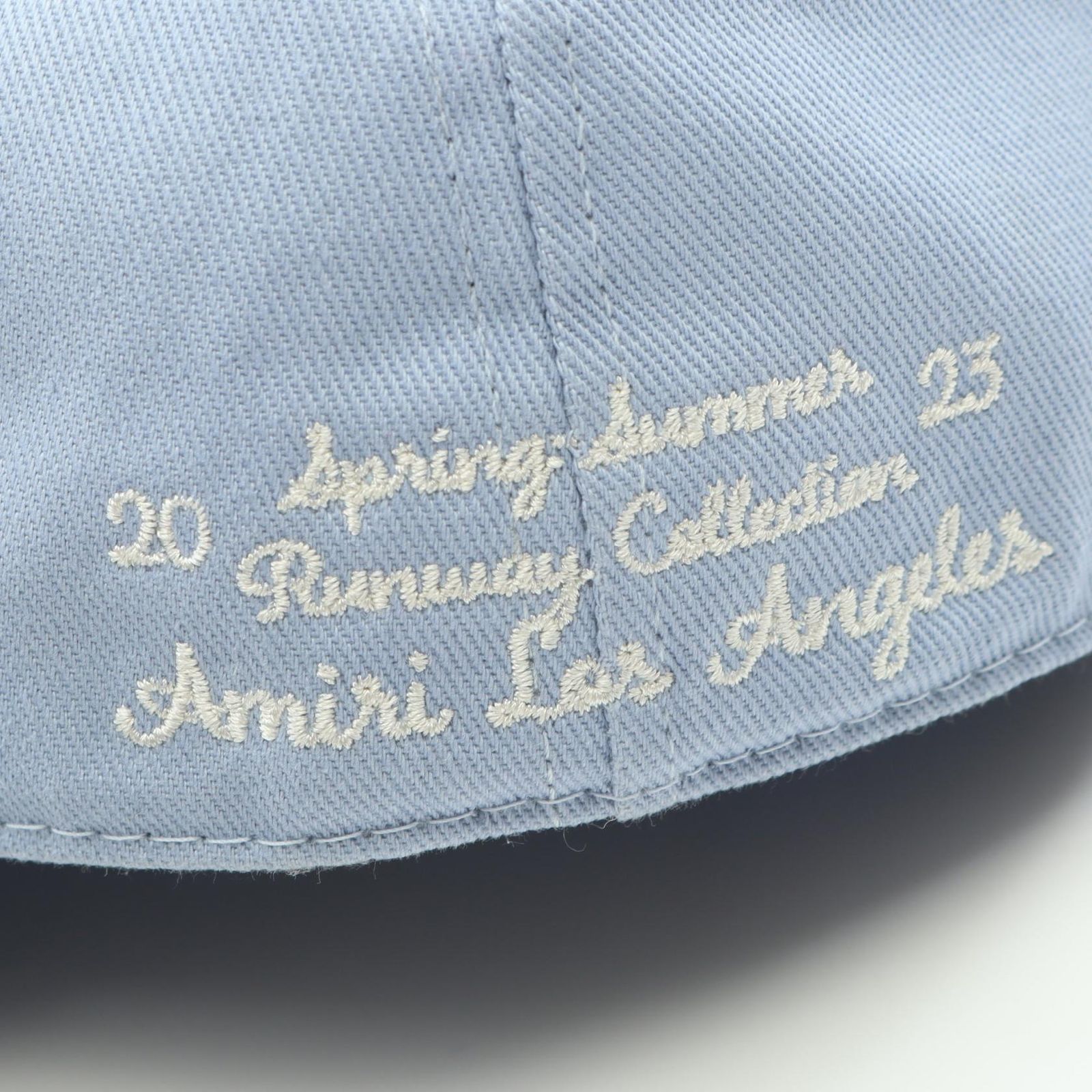 アミリ ライトブルーキャップ アミリ AMIRI キャップ MA ライトブルー キャンバス キャップ メンズ