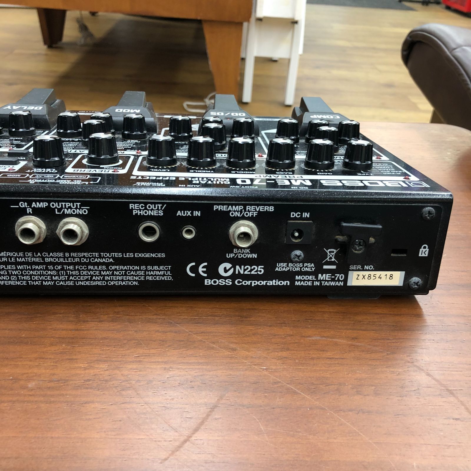 BOSS ME70 ACアダプター・取説・箱付 USED チェック音出し動画あり Shin´