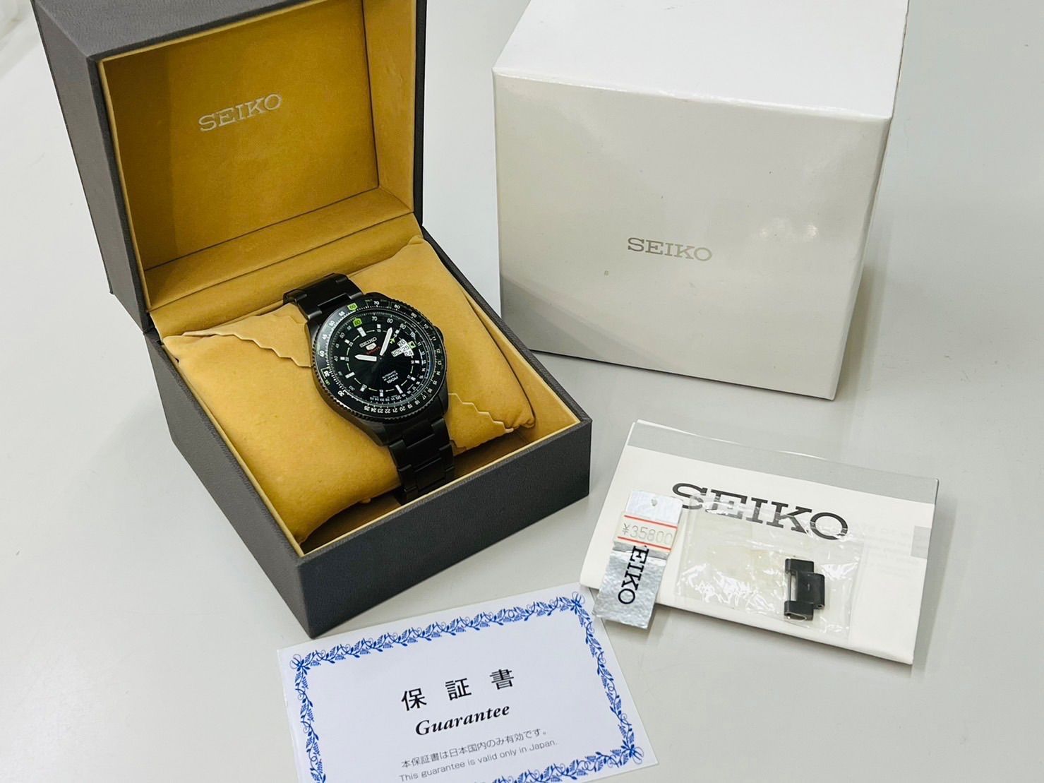 SEIKO】セイコー5 スポーツ デイデイト 4R36-03S0 自動巻き - OTH