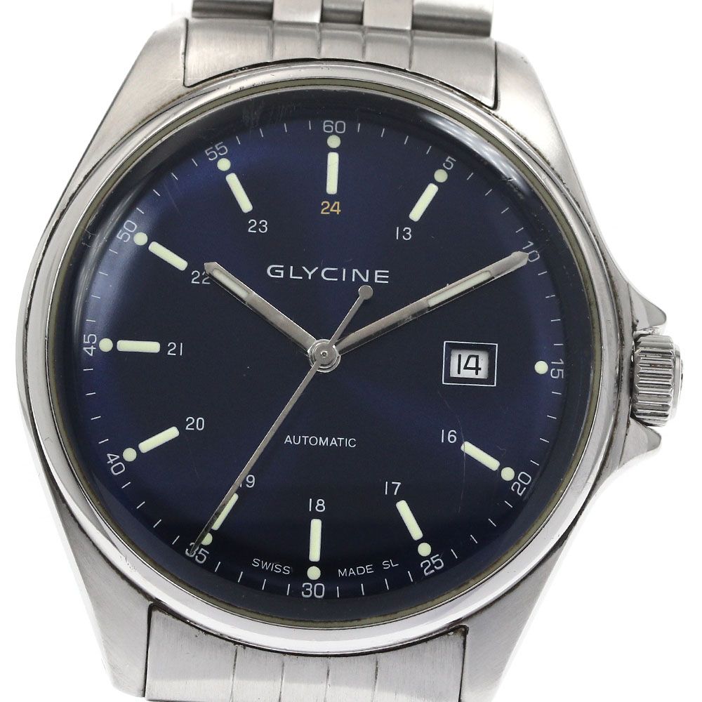 グリシン GLYCINE GL0102 コンバット クラシック デイト 自動巻き メンズ_874896