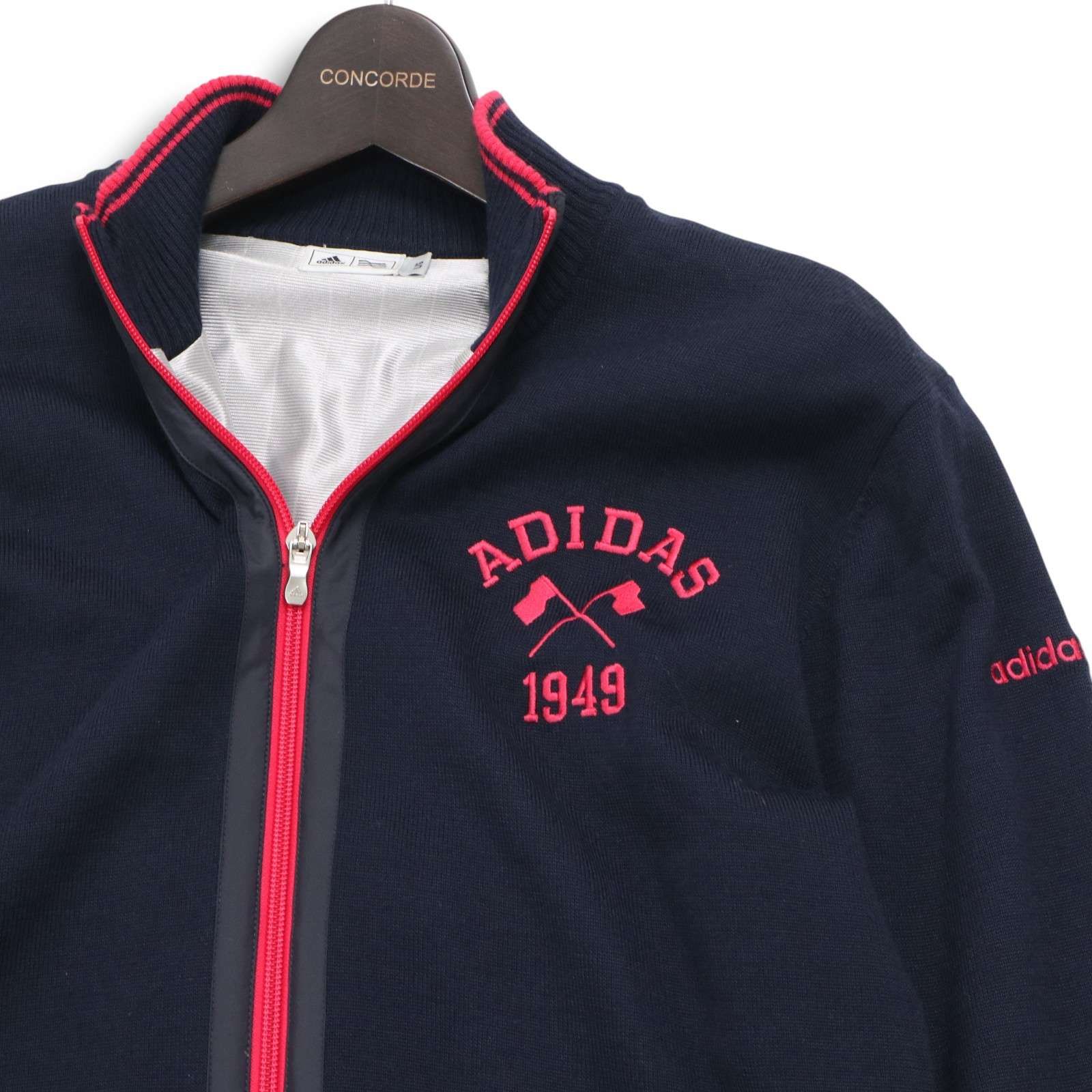 1PIU1UGUALE3 GOLF Vネックバックロゴニット セーター M 1PIU1UGUALE3