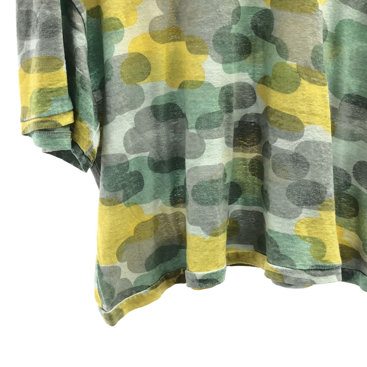mina perhonen slow cloud リネンブラウス 定価8.2万】ミナペルホネン mina perhonen moss flower ブラウス
