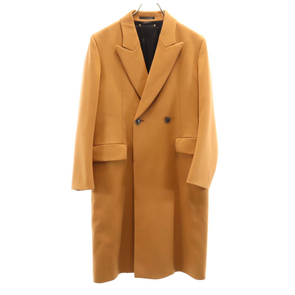 新品 Paul Smith キャメル ダブルブレスト チェスターコート サイズs