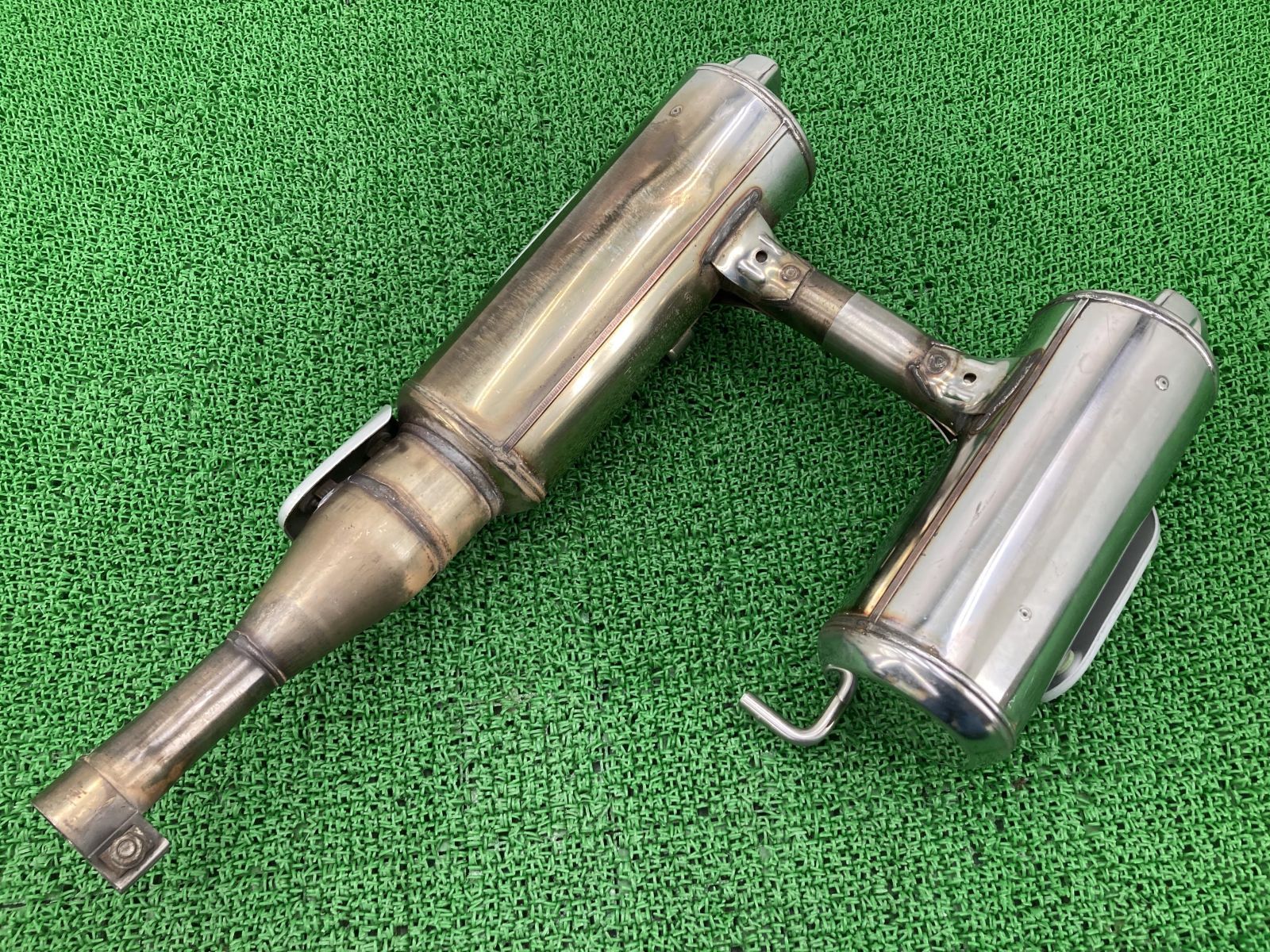 F650GS サイレンサーマフラー 18.12-2345849/18.12-2345850 BMW 純正