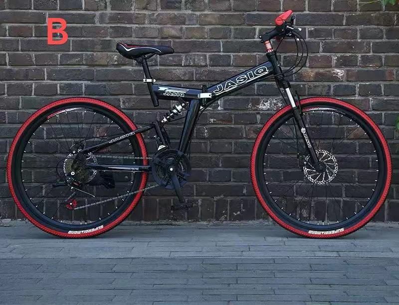 マウンテンバイク　クロスバイク　自転車 24インチ MTB 大好評☆クロスバイク マウンテンバイク ショックアブソーバー