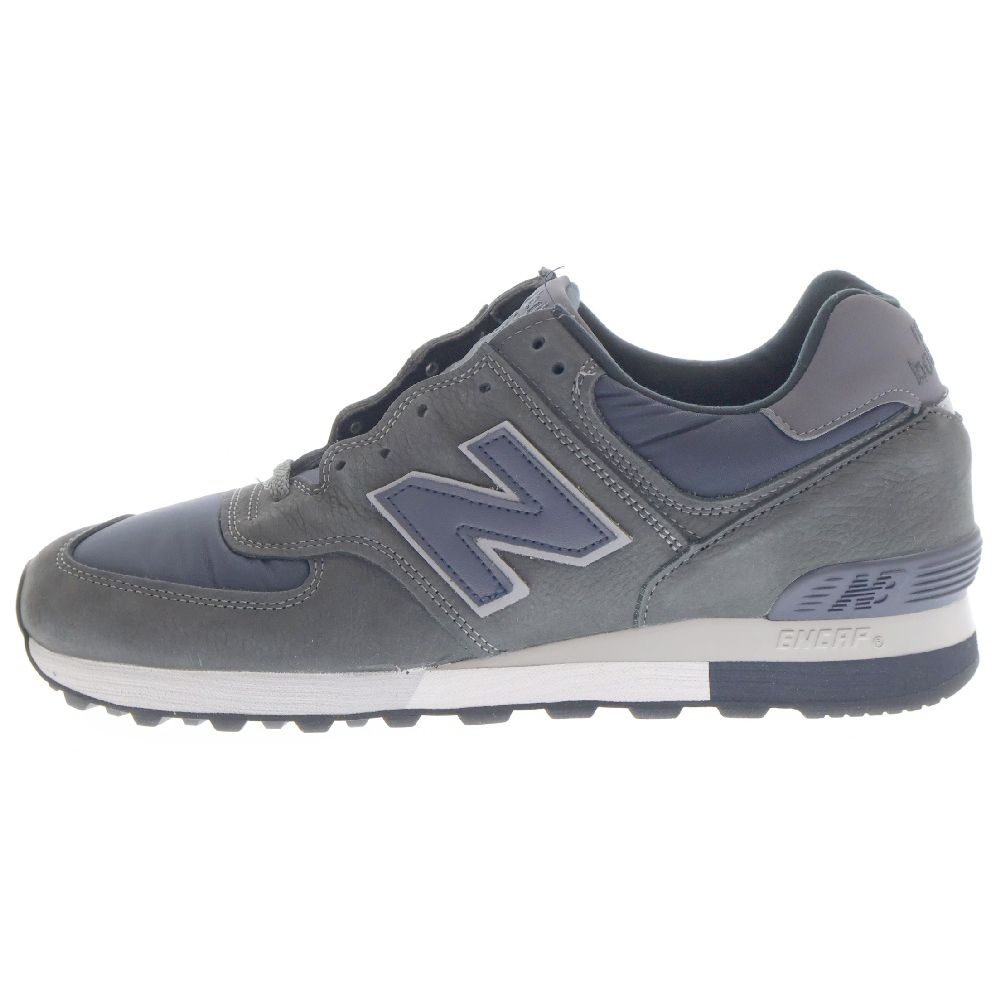 New Balance (ニューバランス) OU576GGN レザー ローカットスニーカー グレー/ネイビー US9.5/27.5cm