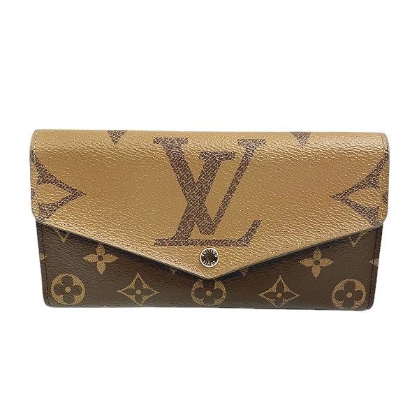 ルイヴィトン Louis Vuitton モノグラムジャイアント ルトフォイユ サラ M80726 長財布 ユニセックス