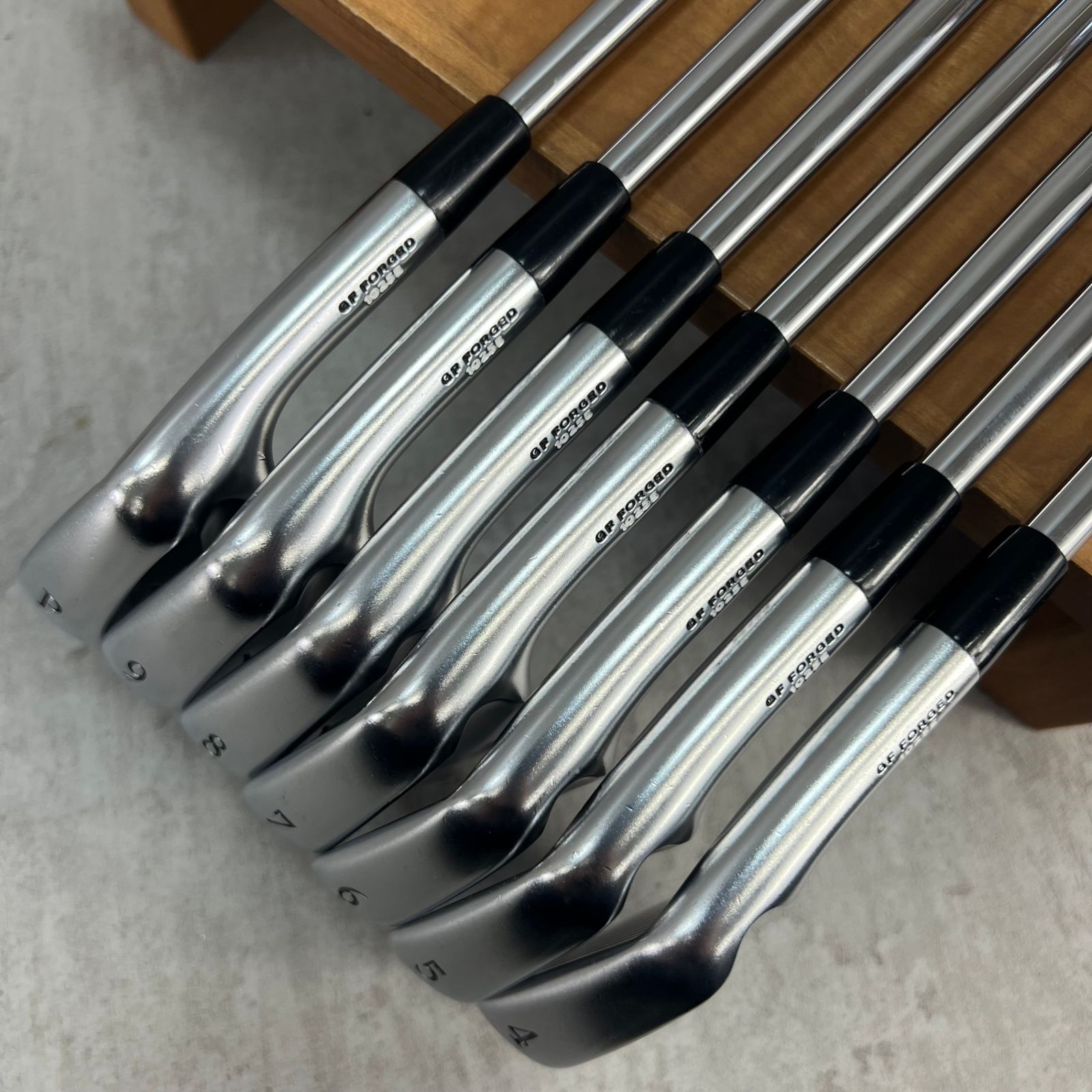 MIZUNO - MIZUNO　ミズノ　MP5　Y刻印　メンズゴルフアイアン7本セット　スチール　X100　右利き用　ダイナミックゴールド　120　マッスルバック MIZUNO - MIZUNO ミズノ MP5 Y刻印 メンズゴルフアイアン7本