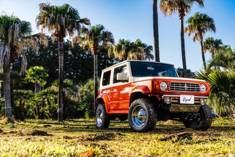 フロントグリル ジムニー JB74 BEYOND ミディアムグレー 塗装済