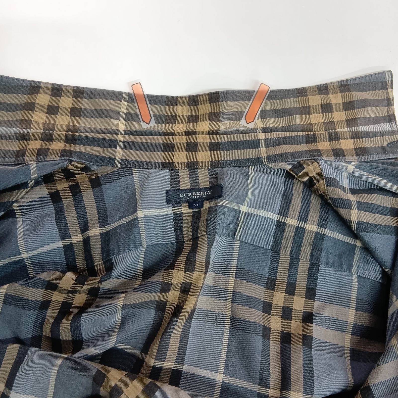 BURBERRY LONDON]バーバリーロンドン ワイシャツ 長袖 メンズ