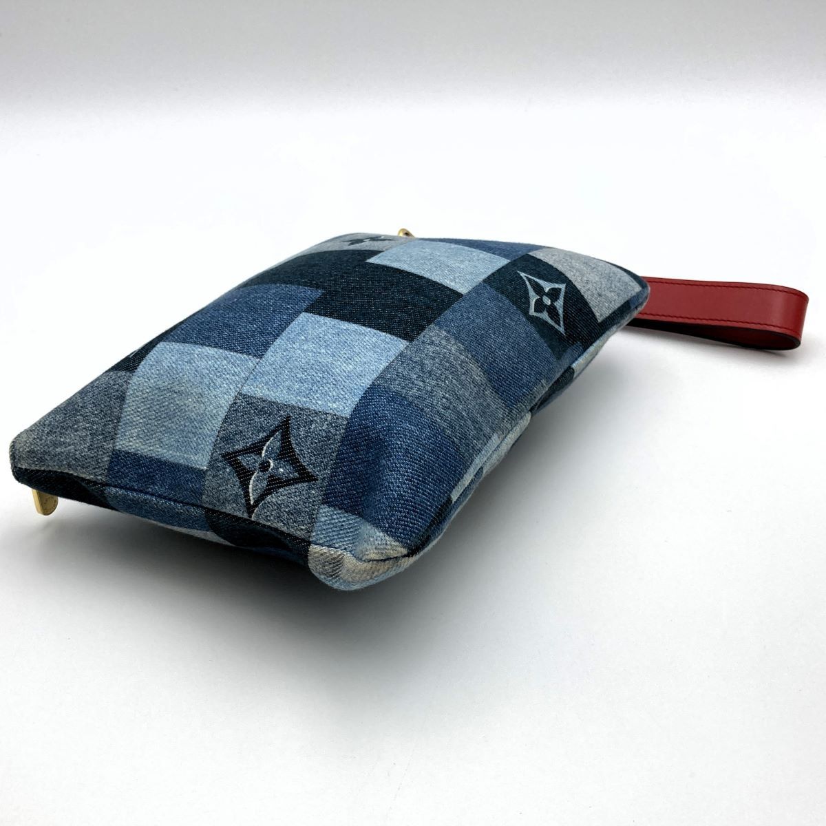 ヴィトンポーチ　バッグ ルイヴィトン ポーチ モノグラム・デニム M68761 LOUIS VUITTON