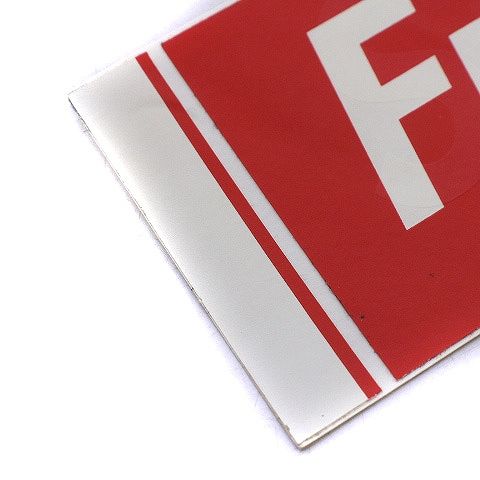 シュプリーム SUPREME 05SS Fuck Bush Box Logo Sticker ファック