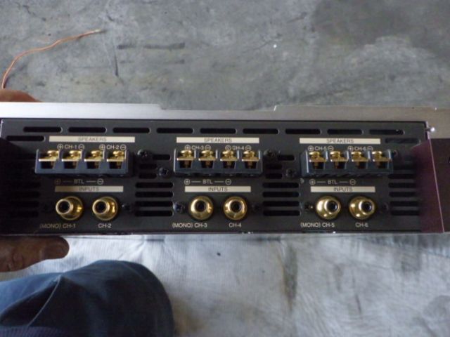 S2210-5 LUXMAN CM-6000 6chパーアンプ - メルカリ