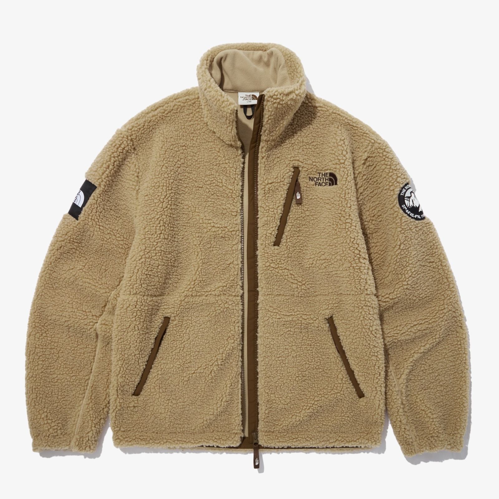 THE NORTH FACE ベージュ リモフリース ジャケット Sサイズ THE NORTH FACE ナイロンジャケット ベージュ ノースフェイス