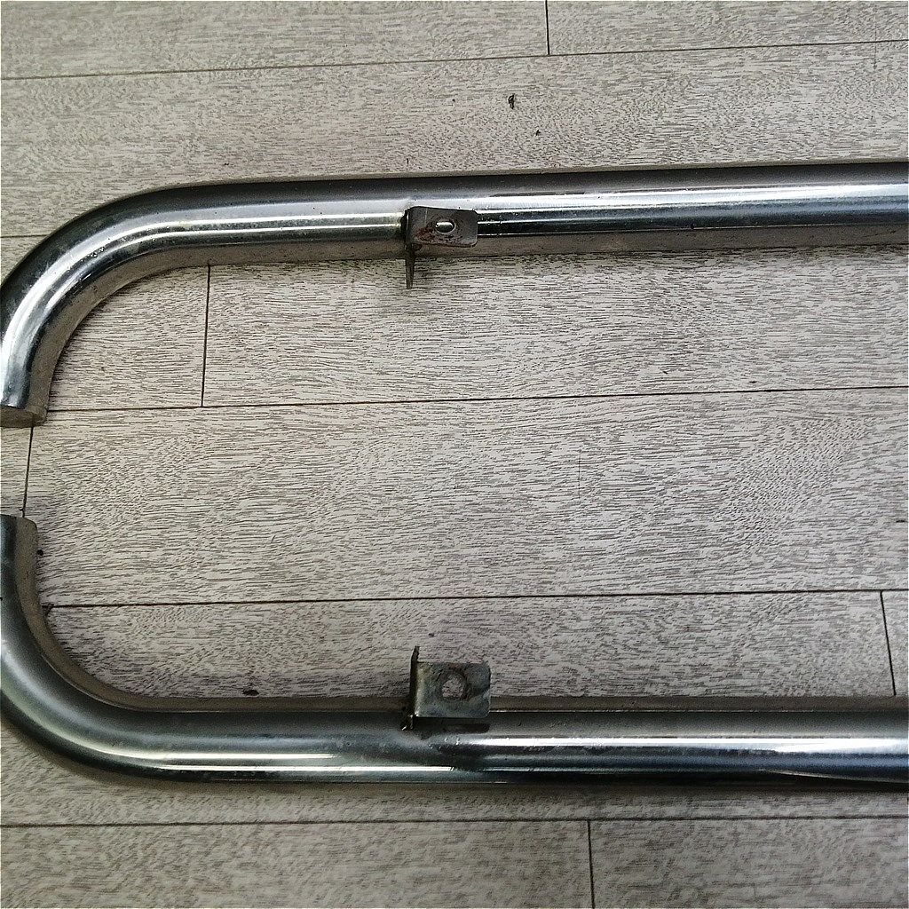 H58A パジェロミニ 純正オプション バンパーガード一式セット - メルカリ