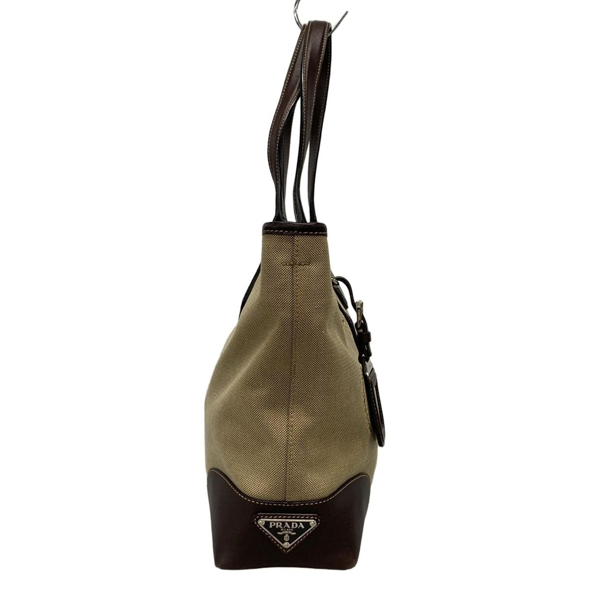 PRADA(プラダ) トートバッグ ロゴジャガード BR3414 ベージュ
