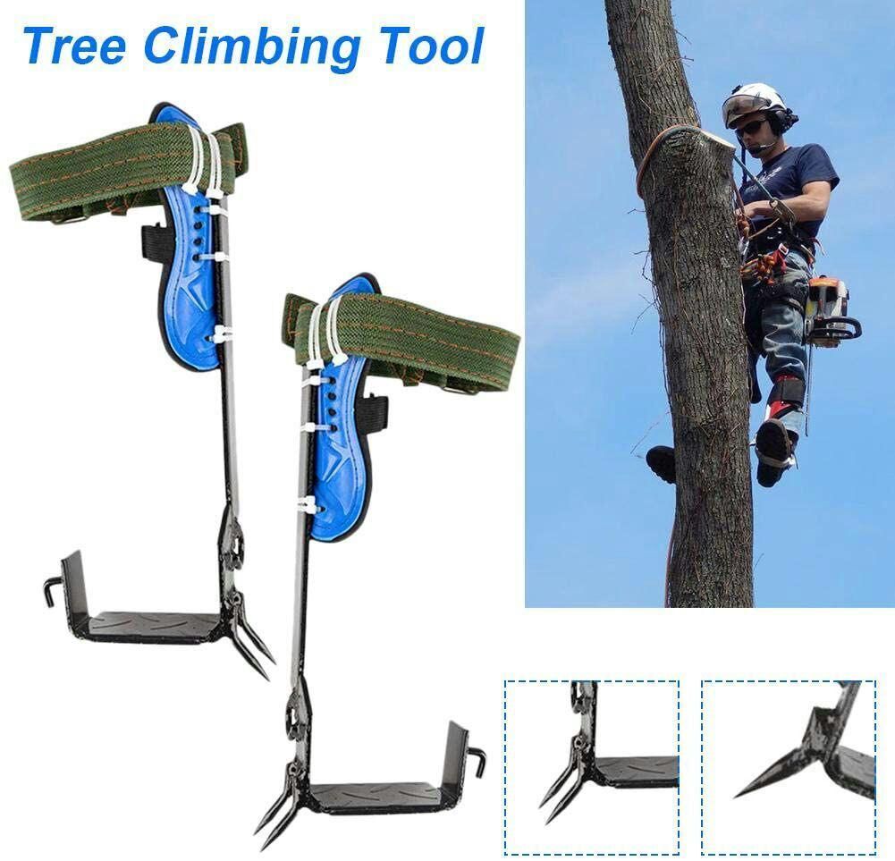 木登り器 業用安全帯 昇降用 スパイクセット ツリークライミング 安全